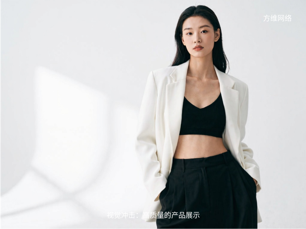 视觉冲击:高质量的产品展示