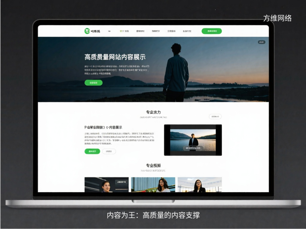 内容为王：高质量的内容支撑