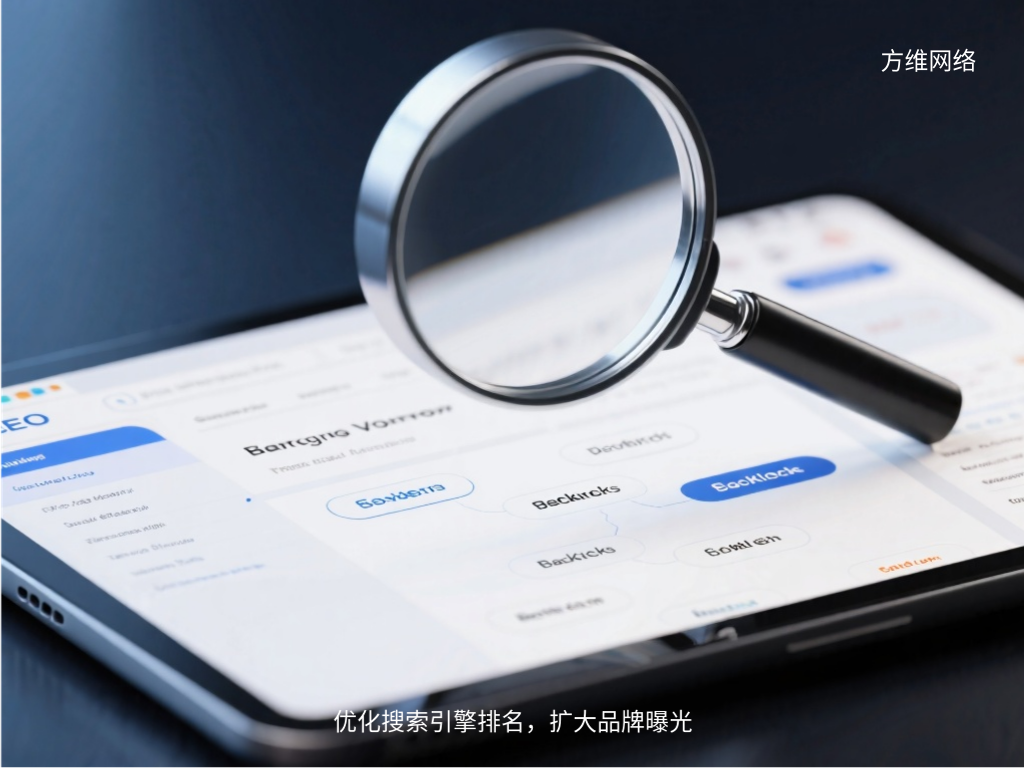 优化搜索引擎排名，扩大品牌曝光