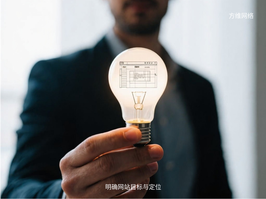 明确网站目标与定位